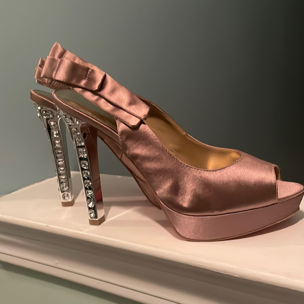 Fabulous copper shoes that say dynamite as you walk into a room.